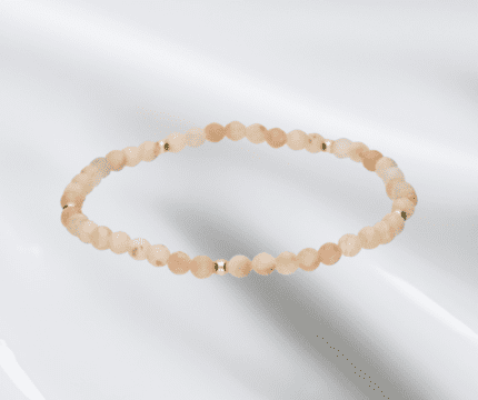 Opal różowy bransoletka