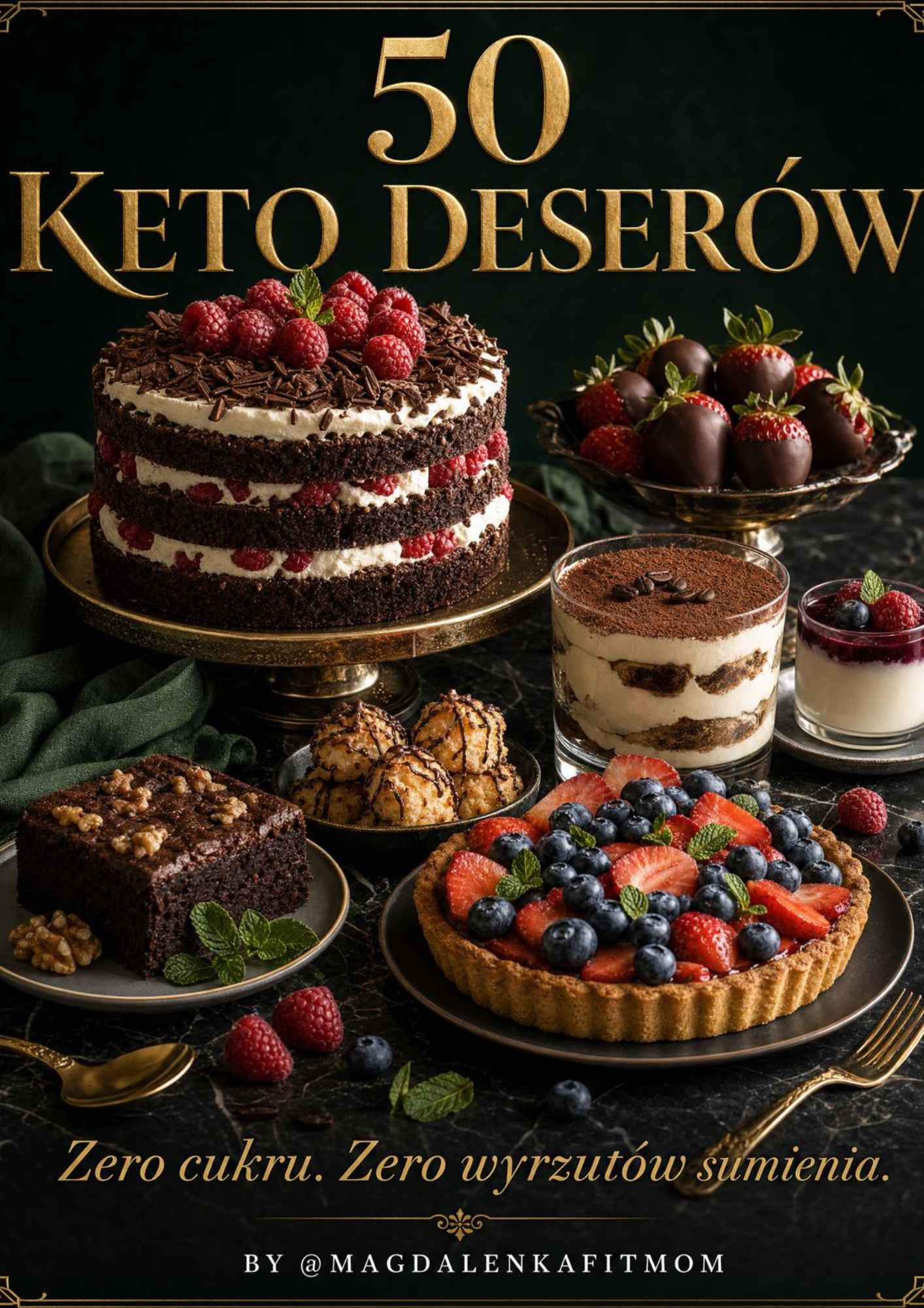 sklep produkty - ulotka(76) Absolutna nowość! E-book 50 Keto Deserów Bez Cukru - obrazek 1