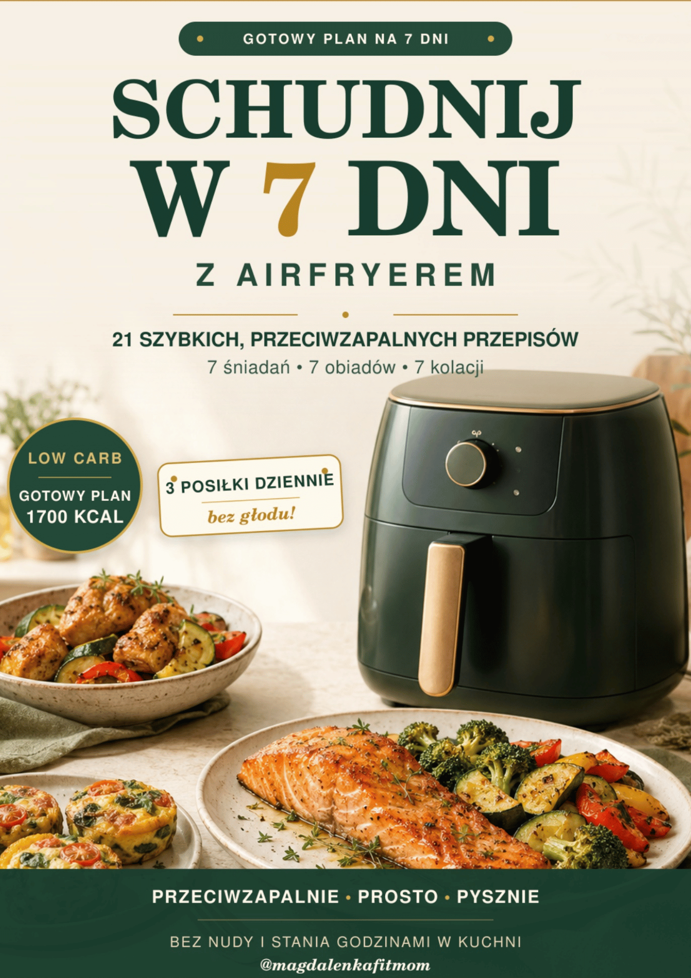 sklep produkty - ulotka(24) 2026 - Schudnij w 7 dni z airfryerem. 1700 kcal/low carb - obrazek 1